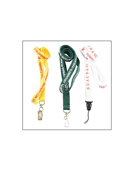 Lanyards estilo cordón 3/8 "