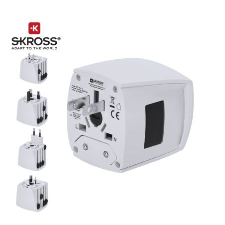 Adaptador Viaje Universal Skross MUV MICRO