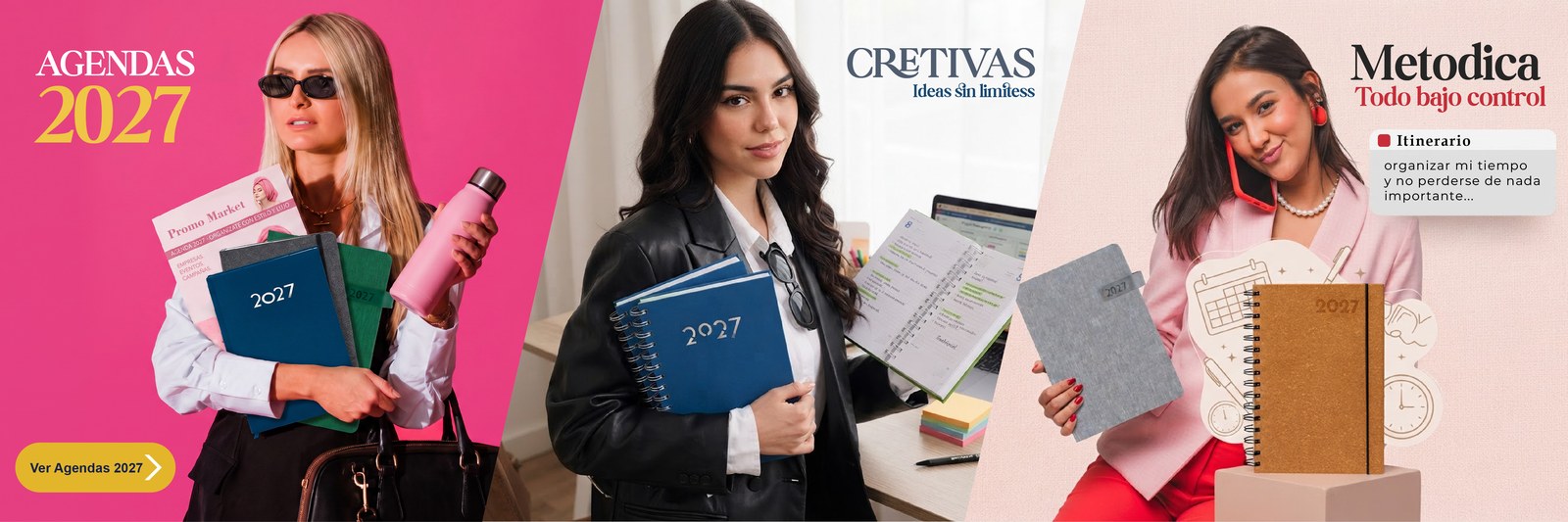 Agendas 2027 personalizadas — PromoMarket