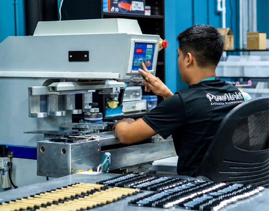 Proceso de Tampografía en PromoMarket
